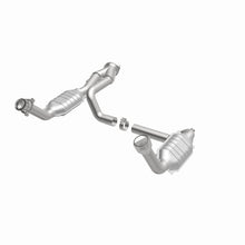 Load image into Gallery viewer, MagnaFlow Conv DF 02-06 Cadillac Escalade / 02-06 Chevy Avalanche 5.3L Dual Conv Y-Pipe Assembly 2WD - DTX Performance