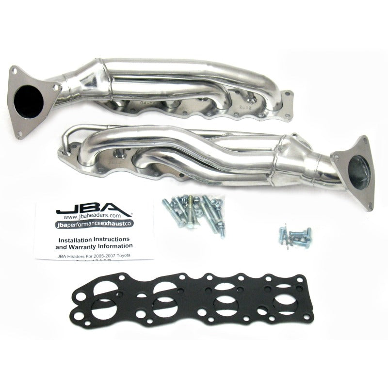 JBA 07-20 Toyota 5.7L V8 1-5/8in Primary Silver Ctd Cat4Ward Header - DTX Performance