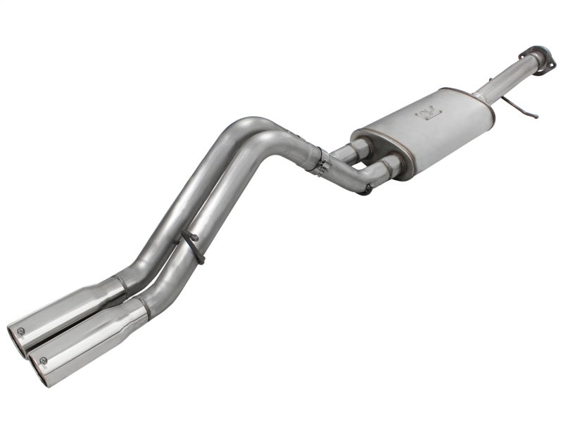 aFe Power MACHForce XP Exhaust System Cat-Back 409 Stainless Steel 07-08 Hummer H2 V8 6.0L/6.2L - DTX Performance