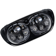 Load image into Gallery viewer, Oracle Harley Road Glide Replacement LED Headlight - Black - DTX Performance