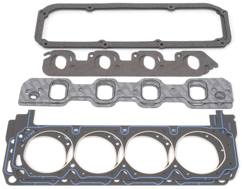 Edelbrock Gasket Kit Top End Ford 302/351W E-Boss/Clevor for Use w/ Perf RPM Cyl Hds - DTX Performance