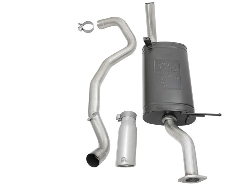 aFe MACHForce XP Exhaust Cat-Back SS-304 97-16 Nissan Patrol (Y61) I6-4.8L w/ Polished Tips - DTX Performance