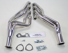 Load image into Gallery viewer, JBA 65-73 Ford Mustang 260-302 SBF 4 Speed C4/C6/AOD 1-3/4in Primary Silver Long Tube Header - DTX Performance