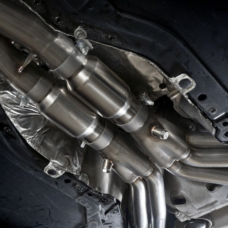 Stainless Works 2014-18 Corvette 6.2L Headers 2in Primaries w/ High-Flow Cats X-Pipe - DTX Performance