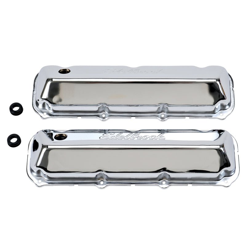 Edelbrock Valve Cover Signature Series Ford 429/460 CI V8 Chrome - DTX Performance