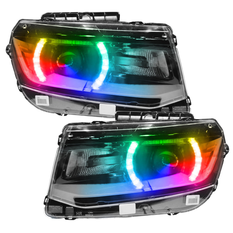 Oracle 14-15 Chevrolet Camaro RS Headlight DRL Upgrade Kit - ColorSHIFT - DTX Performance