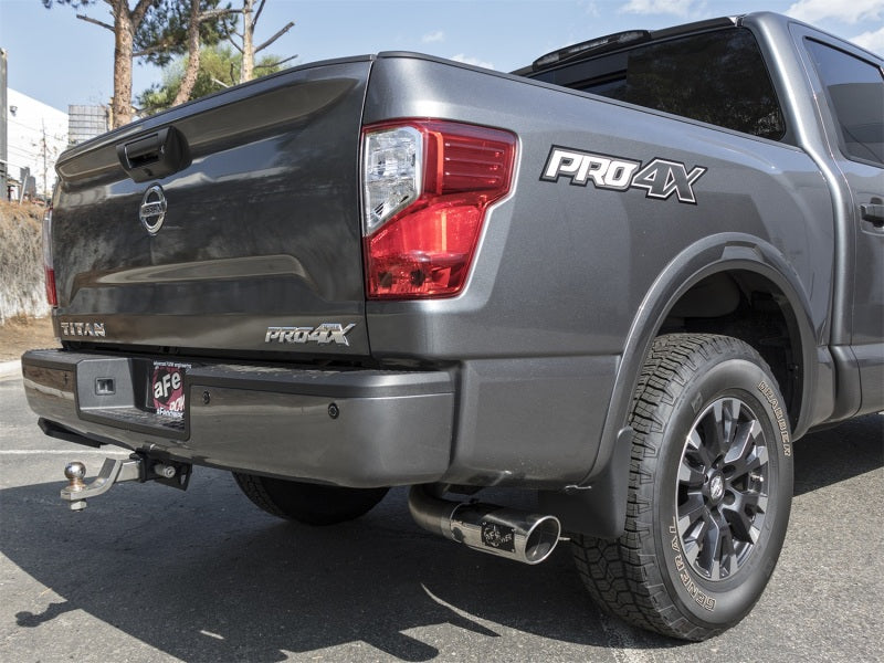 aFe MACH Force-Xp 2-1/2in Cat-Back Exhaust System w/ Polished Tip 16-17 Nissan Titan XD V8 5.6L - DTX Performance