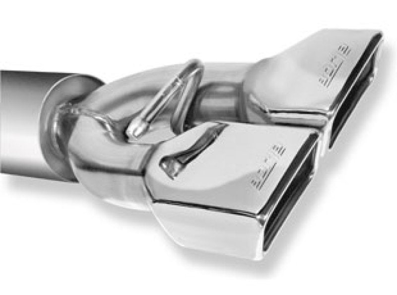 Borla 11-14 Dodge Challenger 3.6L AT/MT RWD 2Dr Single Split Rear Exit Rectangle Tip Catback Exhaust - DTX Performance