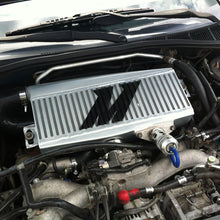 Load image into Gallery viewer, Mishimoto Subaru 02-07 WRX/04-07 STi Top-Mount Intercooler Kit - Powder Coated Silver &amp; Blue Hoses - DTX Performance