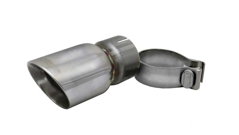 Corsa Single Universal 2.5in Inlet / 3in Outlet Polished Pro-Series Tip Kit - DTX Performance