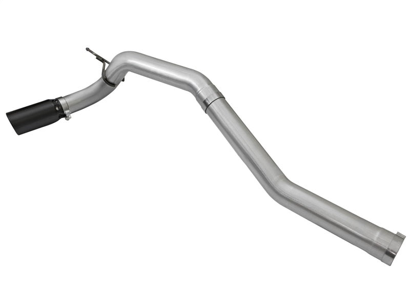 aFe LARGE Bore HD DPF-Back SS Exhaust w/ Black Tip 2016 Nissan Titan XD V8-5.0L (td) - DTX Performance