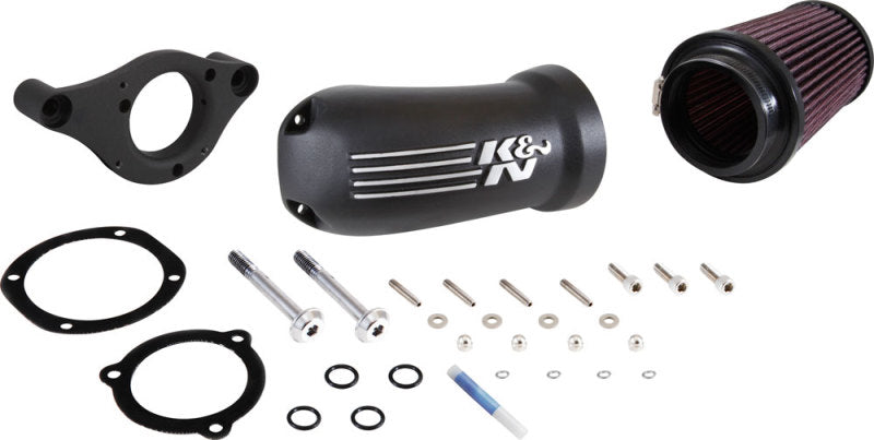 K&N 17-18 Harley Davidson Touring Models Performance Air Intake System - DTX Performance