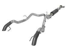 Load image into Gallery viewer, aFe MACH Force-Xp Cat-Back Exhaust w/Dual Hi-Tuck Tips Black 17-18 Ford F-150 Raptor V6-3.5L (tt) - DTX Performance