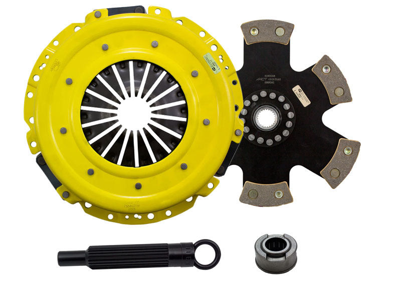 ACT 2011 Ford Mustang HD/Race Rigid 6 Pad Clutch Kit - DTX Performance