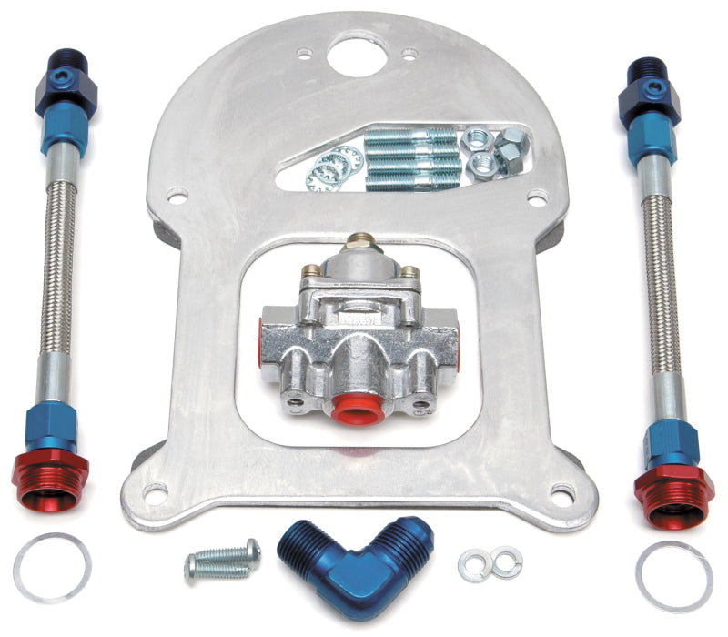 Edelbrock STD-Flang Fuel Reg Kit - DTX Performance