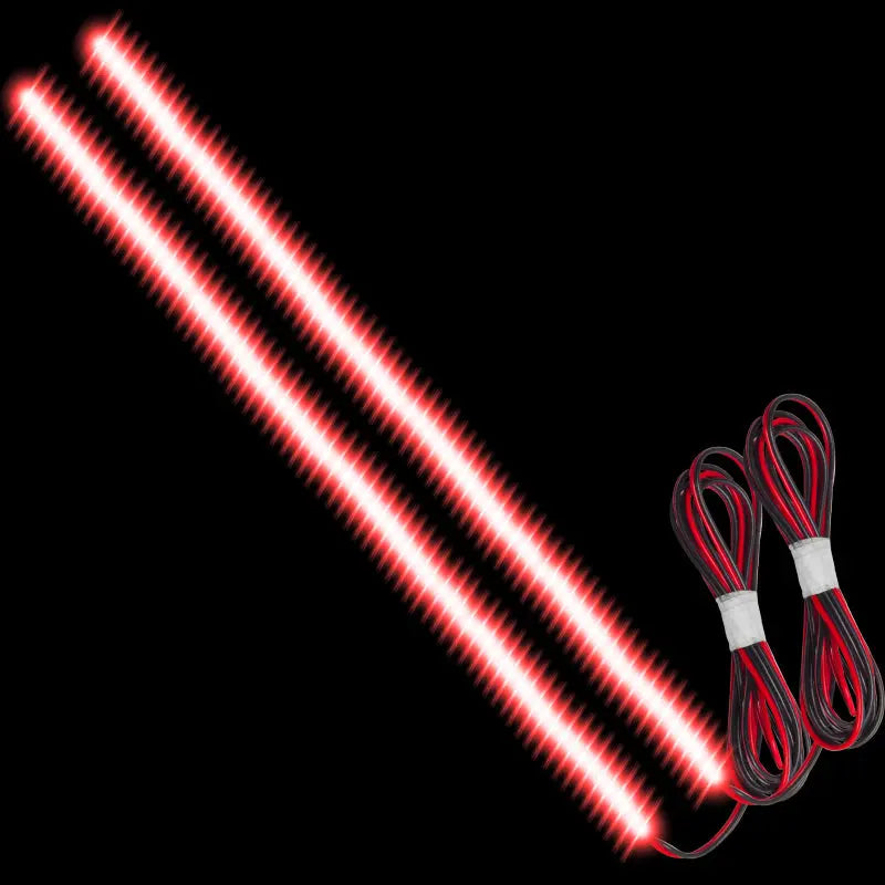 Oracle 8in LED Concept Strip (Pair) - Red - DTX Performance