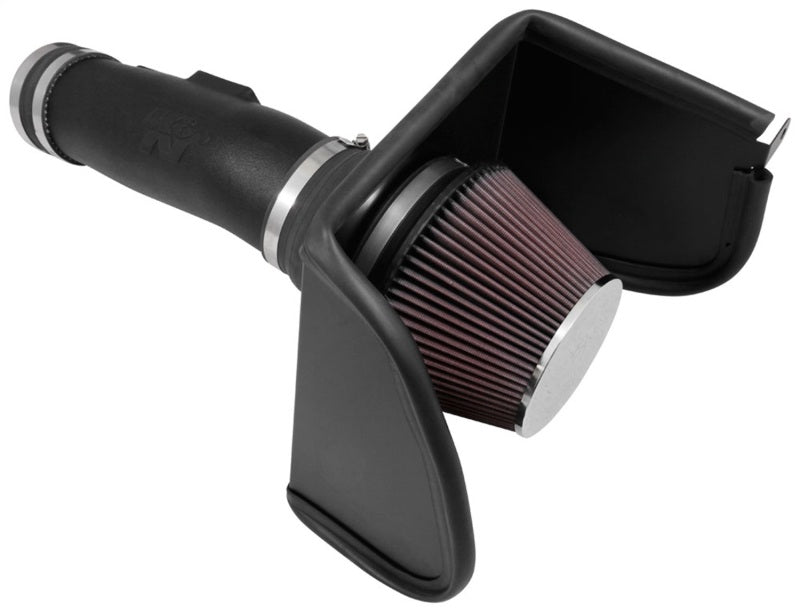 K&N 2017 Nissan Titan V8-5.6L F/I Aircharger Performance Intake - DTX Performance