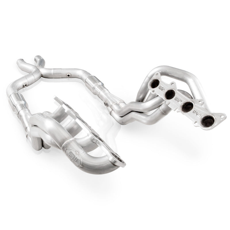 Stainless Works 2011-14 Mustang GT Headers 1-7/8in Primaries High-Flow Cats 3in X-Pipe - DTX Performance