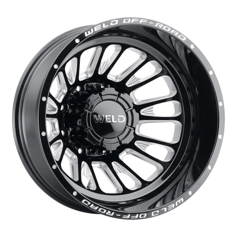 Weld Off-Road W121 20X8.25 Scorch Outer 8X165.1 ET-265 BS-5.67 Gloss Black MIL 121.6 - DTX Performance