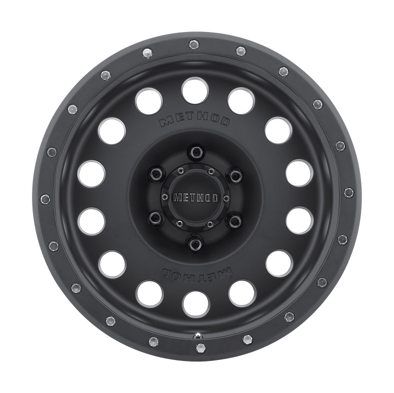 Method MR307 Hole 17x8.5 0mm Offset 6x5.5 108mm CB Matte Black Wheel - DTX Performance