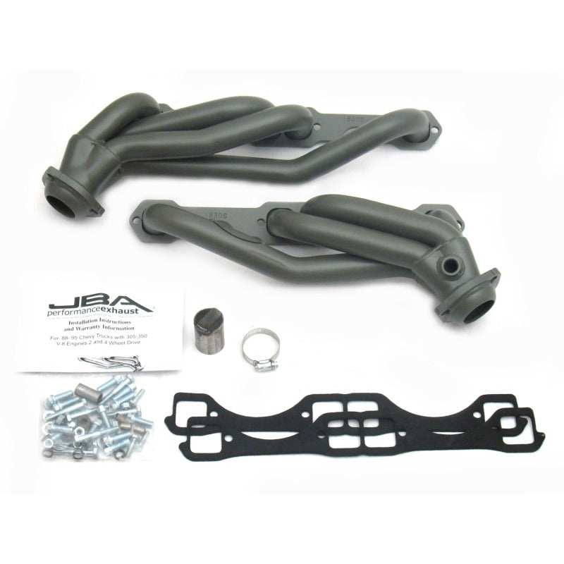 JBA 86-95 GM Truck 5.0L/5.7L SBC w/o A.I.R. 1-1/2in Primary Ti Ctd Cat4Ward Header - DTX Performance