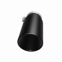 Load image into Gallery viewer, MagnaFlow Tip Stainless Black Coated Single Wall Round Single Outlet 5in Dia 4in Inlet 13in L - DTX Performance