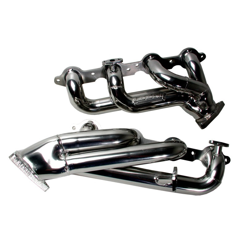 BBK 99-04 GM Truck SUV 4.8 5.3 Shorty Tuned Length Exhaust Headers - 1-3/4 Titanium Ceramic - DTX Performance