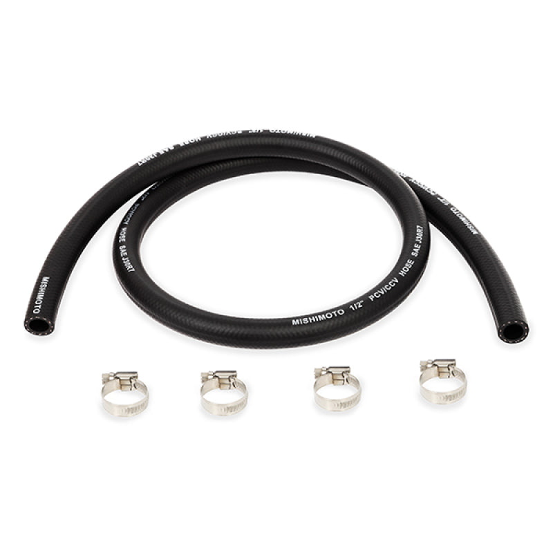 Mishimoto Universal Catch Can Hoses 0.5in x 4ft - DTX Performance