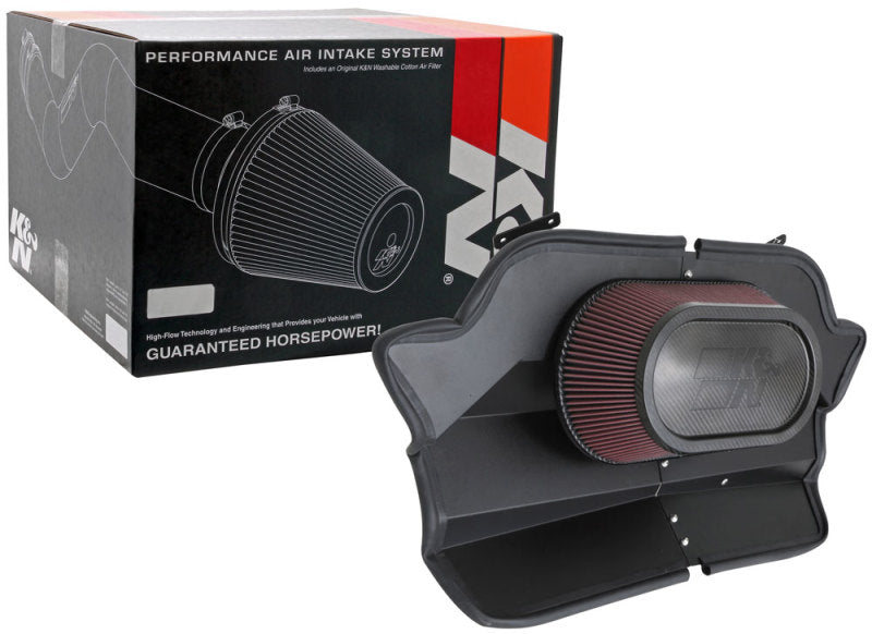 K&N 20-21 Chevrolet Corvette Stingray 6.2L V8 F/I Aircharger Performance Intake System - DTX Performance