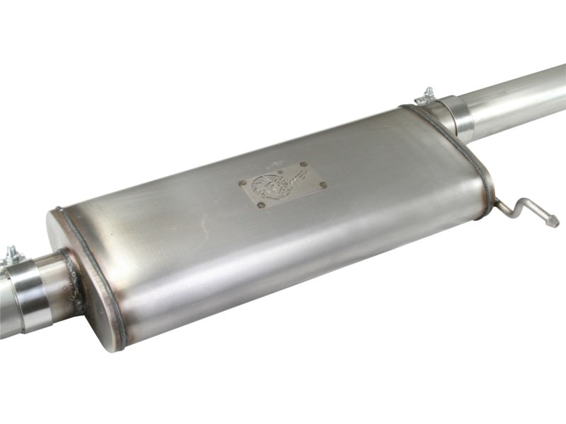 aFe MACHForce XP Exhaust SS-409 Cat-Back w/ 304SS Polished Tip 04-07 GM Trucks 1500 V6/V8 - DTX Performance