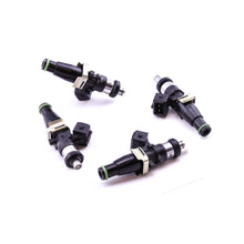 Load image into Gallery viewer, DeatschWerks 95-99 Mitsubishi Eclipse 4G63T / 03-06 EVO 8/9 Bosch EV14 1500cc Injectors (Set of 4) - DTX Performance