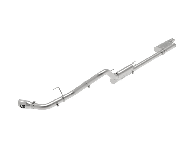 aFe Apollo GT Series 409 Stainless Steel Cat-Back Exhaust 2020 Jeep Gladiator 3.6L - Polished Tip - DTX Performance