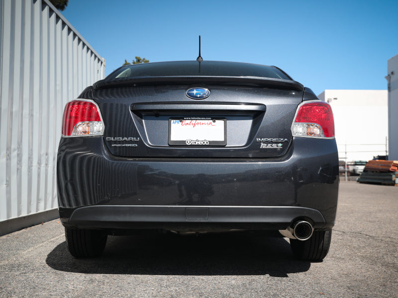 aFe POWER Takeda 12-16 Subaru Impreza 2.0L 2.5in 304SS CB Exhaust w/ Polished Tips - DTX Performance