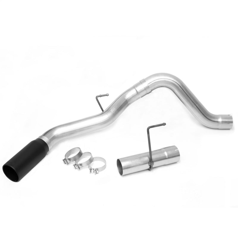 Banks Power 14-17 Ram 6.7L CCLB MCSB Monster Exhaust System - SS Single Exhaust w/ Black Tip - DTX Performance