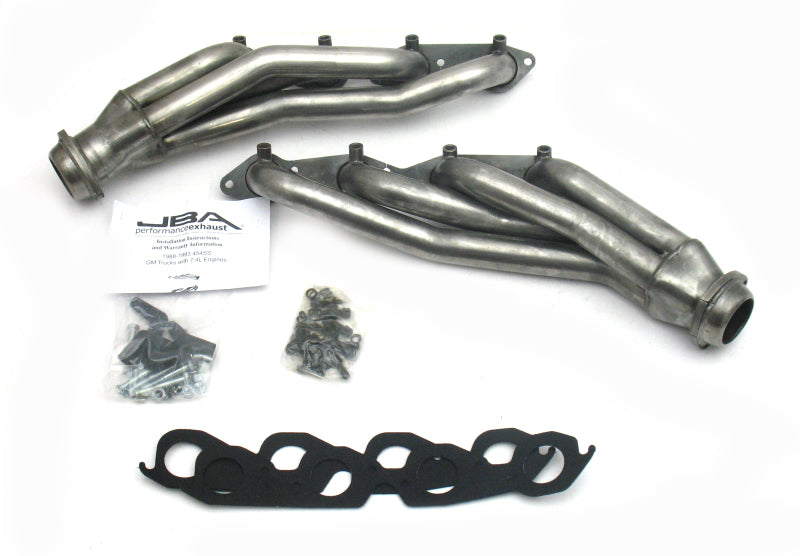 JBA 88-93 GM Truck 7.4L BBC w/A.I.R. 1-3/4in Primary Raw 409SS Cat4Ward Header - DTX Performance