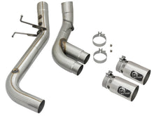 Load image into Gallery viewer, aFe Victory Series 4in 409-SS DPF-Back Exhaust w/ Dual Polished Tips 2017 GM Duramax V8-6.6L(td) L5P - DTX Performance