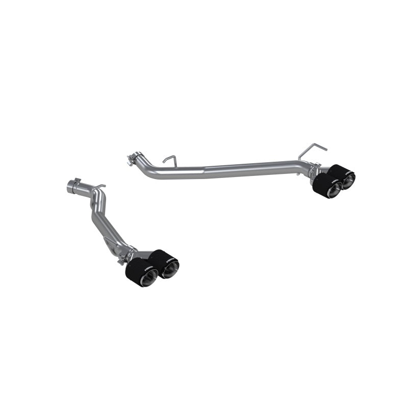 MBRP 20-21 Ford Explorer ST 3.0L EcoBoost Dual Rear Exit Axle Back w/ Quad Carbon Fiber Tips - T304 - DTX Performance