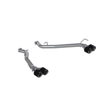 Load image into Gallery viewer, MBRP 20-21 Ford Explorer ST 3.0L EcoBoost Dual Rear Exit Axle Back w/ Quad Carbon Fiber Tips - T304 - DTX Performance