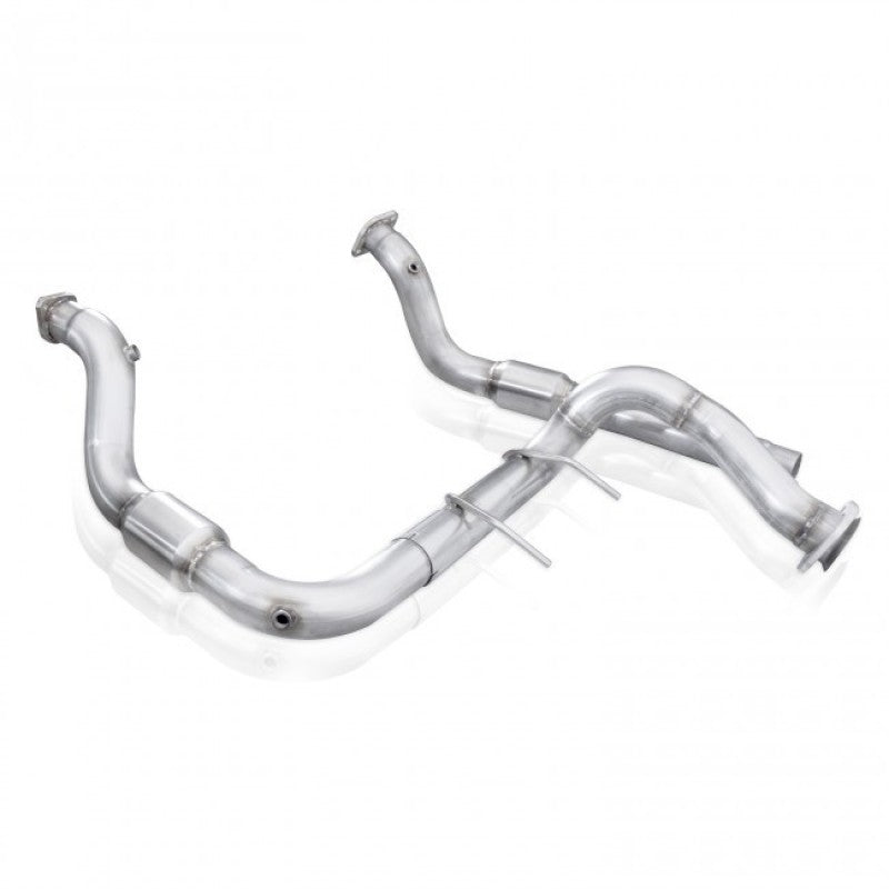 Stainless Works 2017 F-150 Raptor 3.5L 3in Downpipe High-Flow Cats Factory Connection - DTX Performance