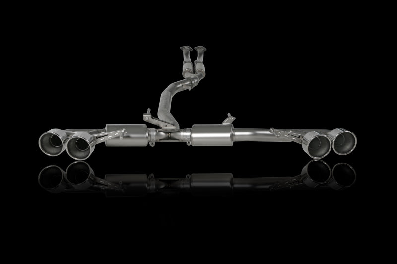 Akrapovic 08-17 Nissan GT-R Evolution Line Cat Back (Titanium) (Req. Tips) - DTX Performance