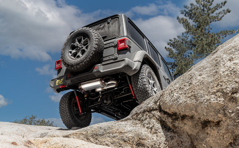 MagnaFlow 18-23 Jeep Wrangler JL 2.0L/3.6L Overland Series Axle-Back Exhaust - DTX Performance