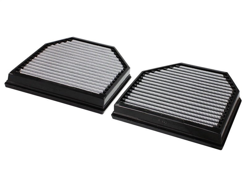 aFe MagnumFLOW OEM Replacement Air Filter PRO Dry S 2015 BMW M3/M4 (F80/F82) 3.0L S55 (tt) Qty. 2 - DTX Performance