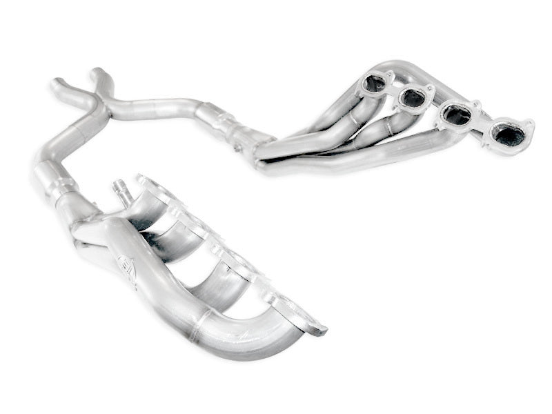 Stainless Works 2007-10 Shelby GT500 Headers 1-7/8in Primaries High-Flow Cats 3in X-Pipe - DTX Performance