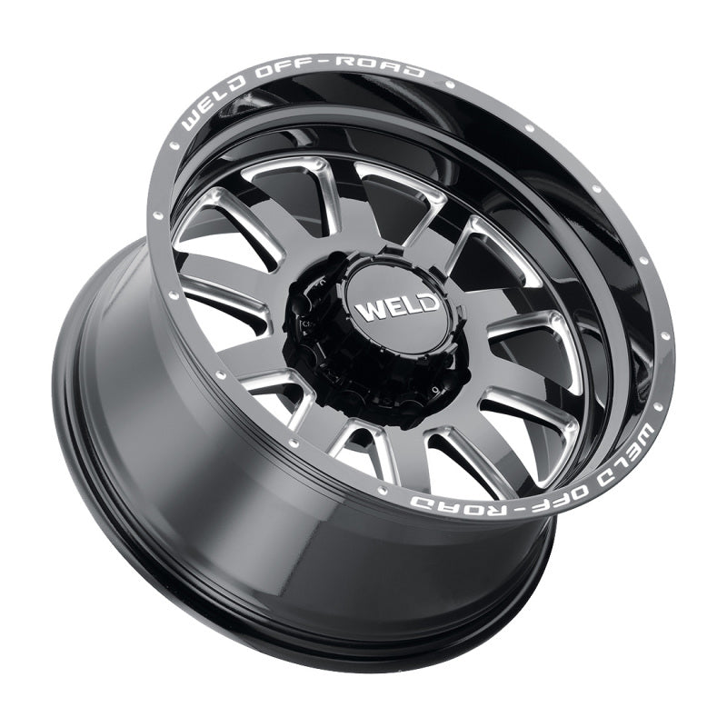 Weld Off-Road W102 18X9 Stealth 5X114.3 5X127 ET-12 BS4.50 Gloss Black MIL 78.1 - DTX Performance