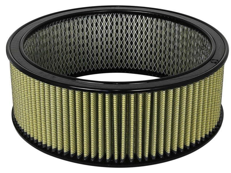 aFe MagnumFLOW Air Filters Round Racing PG7 A/F RR PG7 14OD x 12ID x 5H IN with E/M - DTX Performance