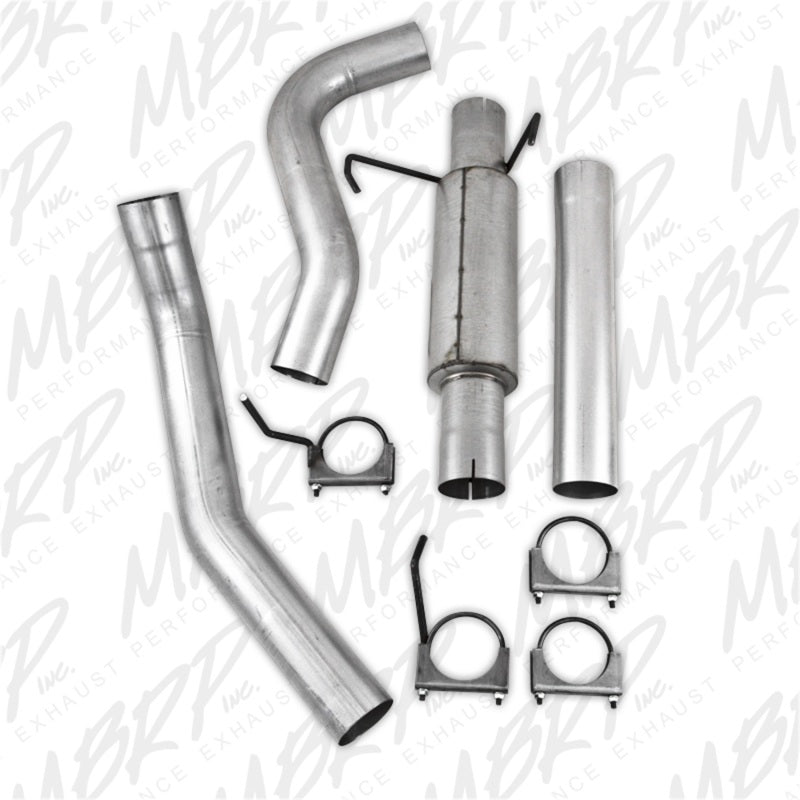 MBRP 2004.5-2007 Dodge 2500/3500 Cummins 600/610 Cat Back P Series Exhaust System - DTX Performance