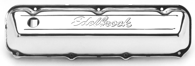 Edelbrock Valve Cover Signature Series Ford 429/460 CI V8 Chrome - DTX Performance