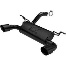 Load image into Gallery viewer, MagnaFlow 2018+ Jeep Wrangler 3.6L Dual Black Tip Axle-Back Exhaust - DTX Performance