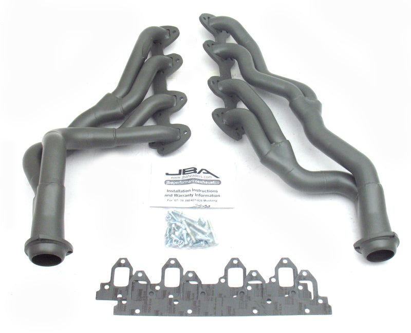 JBA 67-70 Ford Mustang 390-428 FE 1-3/4in-2-1/2in Primary Ti Ctd Tri Y Header - DTX Performance