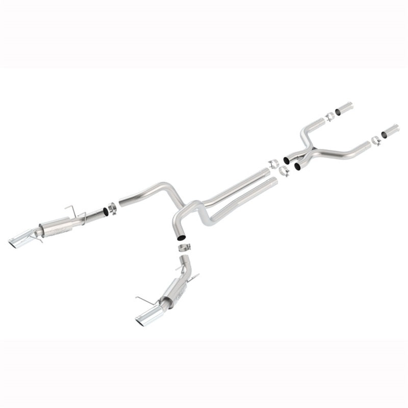 Ford Racing 2011-14 Mustang GT & 2011-12 GT500 3-inch Exhaust System - DTX Performance